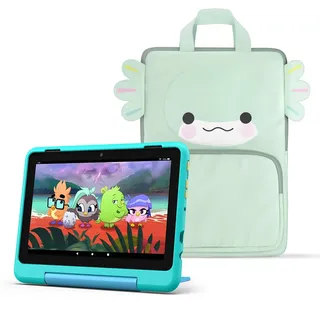 Amazon Fire HD 8 Kids Pro-Tablet, für Kinder von 6-12 J. | 8-Zoll-HD-Bildschirm, werbefreie Inhalte, Kindersicherung, 13 Std. Akkulaufzeit, 32 GB + Tragetasche für Amazon Kids-Tablets