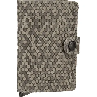 Secrid Miniwallet HEXAGON Unisex Geldbörse gry grey