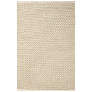benuta Pure Wollteppich Laura handgewebt 300/400 cm , Beige , Textil , Gepunktet , Rechteckig , 300x400 cm , für Fußbodenheizung geeignet, in verschiedenen Größen erhältlich , Teppiche und Böden, Teppiche, Schafwollteppiche