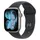 Watch Series 11 GPS+Cellular 42 mm Aluminiumgehäuse grau Sportarmband schwarz S/M