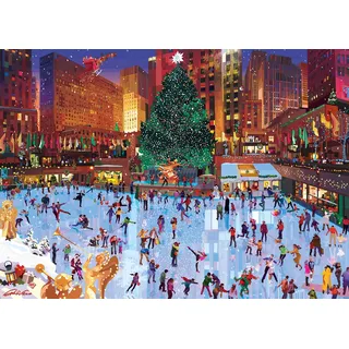 Ravensburger Puzzle Erwachsenenpuzzle 1000 Teile - Rockefeller Center Joy 1000p