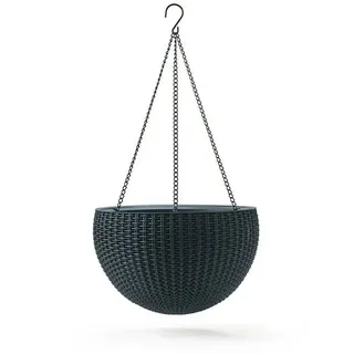 KETER Rattan hängenden Blumentopf 8.6L