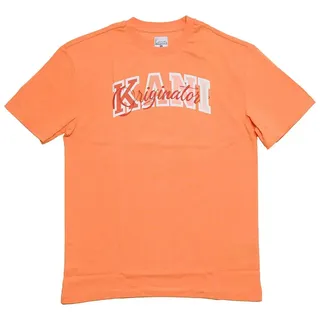 Karl Kani Serif Originator Kurzarmhemd - Apricot - L