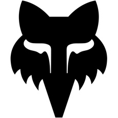 Fox Fox Head 1.5" [Blk]
