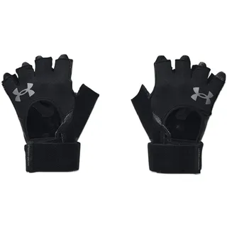 Under Armour Herren M's Weightlifting Gloves, atmungsaktive Gym Handschuhe mit Handfläche aus Leder, verstellbare Trainingshandschuhe