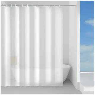 Gedy Weißer Duschvorhang - 240x200 cm