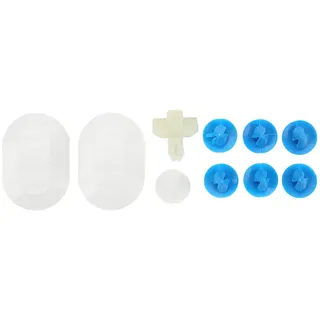 TKSE Seitenschweller Befestigungsclip Set, 10 teiliges Auto Seitenschweller Befestigungsclip-Set 1610186180 Starker Klemmkraft Ersatz Für Citroen DS3 2009-2015