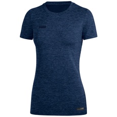 Bild T-Shirt Premium Basics, marine meliert, 44