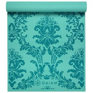 Gaiam Yogamatte - 4 mm - Neobarock - Blau