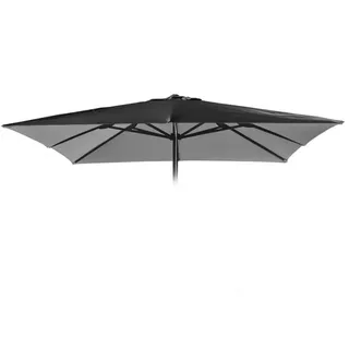 Ersatzschirm für Gartenschirm Sonnenschirm 3x3 Marte Noir ohne Volant