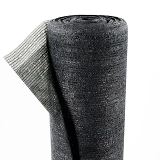 10m Schattiernetz Zaunblende Tennisblende Windschutznetz Sichtschutzzaun 90g 2m