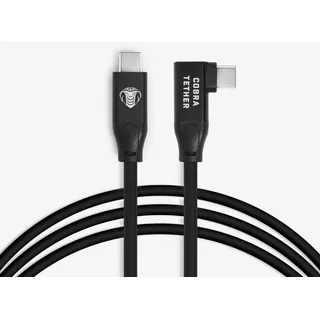 cobra tether USB-C auf USB-C 5 m Schwarz