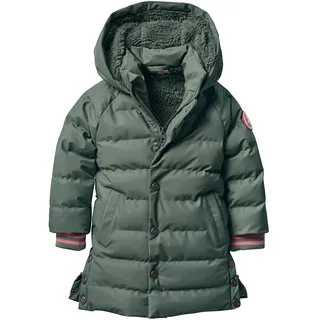 KILLTEC first instinct by killtec unisex PU-Steppmantel/Steppjacke mit Kapuze FIOW 19 MNS QLTD CT, waldgrün, 74/80, 38760-000