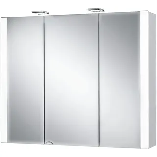 Spiegelschrank JOKEY "Jarvis", weiß, B:80cm H:69cm T:17cm, MDF, Schränke, Spiegelschrank, weiß, 80 cm Breite