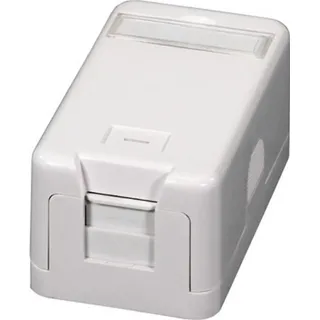 EFB-Elektronik Keystone Verteilerbox Aufputz 1-Port Staubschutz selbstschließend