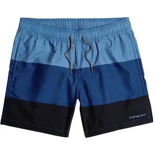 G-star Dirik Color Block Badeshorts - Dutch Blue Color Block - L