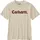 Graphic T-shirt Beige/Dunkelrot S