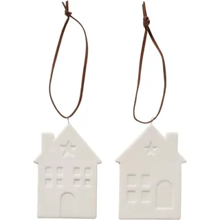 Boltze Deko-Anhänger Samy 2-fach Sortiert Weiß