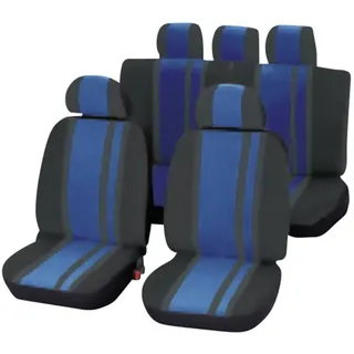 CARTREND Unitec, Newline 14teilig Blau/Schwarz