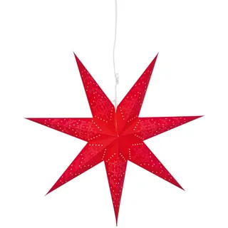 Papierstern 'Sensy Star 70', rot - Rot