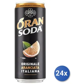 24x Mehrfachpack  Oransoda Dose 33Cl Aluminium Getränk