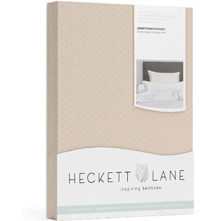 Heckett Lane Uni Puntini Duvet Cover 140 Cuban Sand