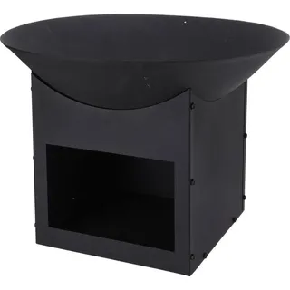 Tragbarer Gartenkamin aus Gusseisen 57 cm