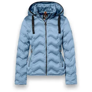 District Winterjacke Snowbird (mit Kapuze, wasserabweisend) hellblau Damen