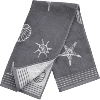 Dyckhoff Seashell Badetuch 70 x 140 cm grau