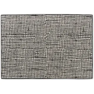 Schöner Wohnen SCHÖNER WOHNEN-Kollektion Outdoorteppich Parkland 90 x 160 cm Polypropylen Grau Anthrazit