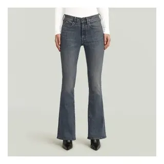 G-Star für Damen. D21290-D842-G803 Jeans 3301 Schlaghose blau (34/34), Lässig, Denim, Nachhaltig, Recycelte Baumwolle