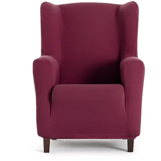 EYSA Bi-elastischer Sofabezug für Ohrensessel, Burdeaux, Harlem-Design