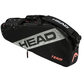 Head Team Racquet Bag S Tennistasche, Schwarz/Ceramic, S