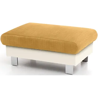 COTTA Hocker »Komaris«, Modern, Bodenfreiheit 12,5 cm, gelb