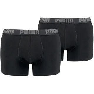 Puma Basic Boxershorts schwarz S 2er Pack