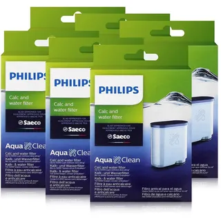 Philips CA6903/10 AquaClean Wasserfilter für Saeco Philips Automaten (6er Pack)