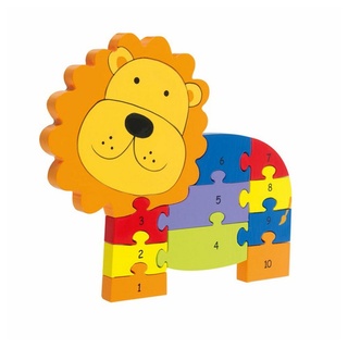 NICI Orange Tree Toys - Zahlenpuzzle Löwe