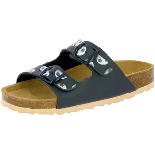 LICO Bioline Kids Pantoletten Marine/Weiß 29