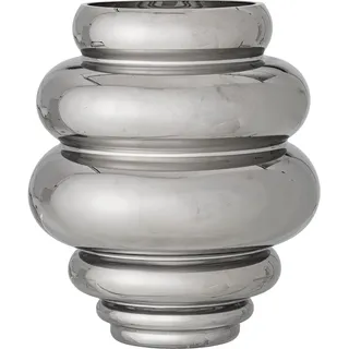 Bloomingville Zorya Vase, Silber, Glas