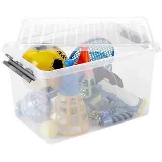 Aufbewahrungsbox Q-Line 60 x 40 x 34 cm 1-tlg. transparent