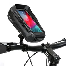 Tech-Protect XT3S Bike Mount | Lenkertasche, Handytasche, Fahrradtasche, Fahrrad Lenkertasche Wasserdicht Handytasche für Smartphone | Schwarz