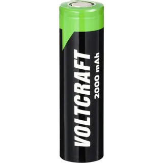 VOLTCRAFT VC-Li 3,7-2000 Spezial-Akku 18650 Flat-Top Li-Ion 3.7 V 2000 mAh