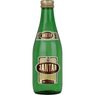 MÄSSIG MINERALISIERTES QUELLWASSER, STILL, 330 ml (GLAS) - JANTAR
