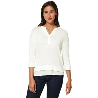 Street One Damen A318640 Tunika, Off White, 38