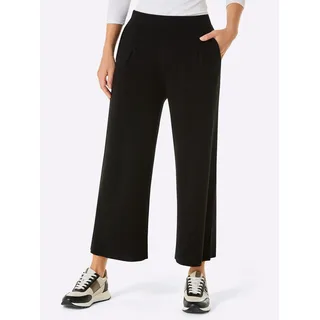 CREATION L PREMIUM Strickhose, schwarz