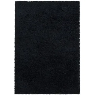 Ayyildiz Sydney 3000 Hochflorteppich 160 x 230 cm Schwarz