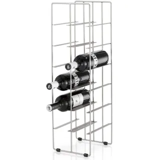 BLOMUS PILARE Weinregal 66 x 19 x 21 cm Silber