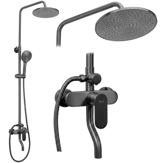 Duschset „Rea Drop Titan“ - Silber