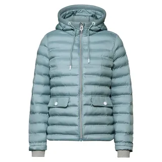 Cecil Leichte Übergangsjacke Grün Strong Mint mit Kapuze XS
