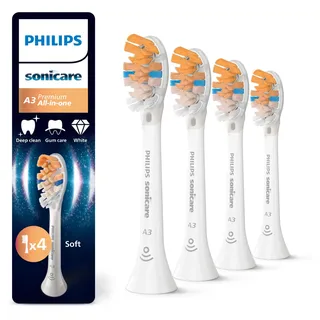 Philips A3 Premium All-in-One Ersatzbürstenköpfe 4 St.